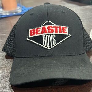 Beastie BoysCUSTOM EMBROIDERED Black Trucker Hat